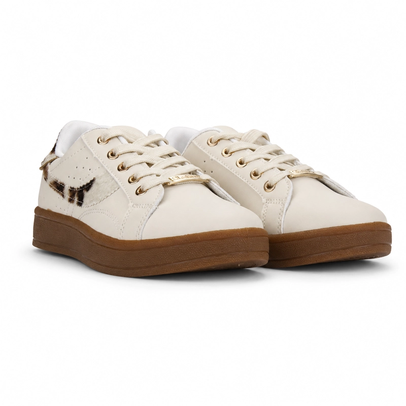 ZAPATILLA BEIGE MUJER URBANO CHALADA PITA - 7