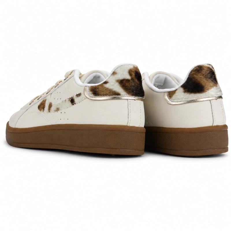 ZAPATILLA BEIGE MUJER URBANO CHALADA PITA - 8
