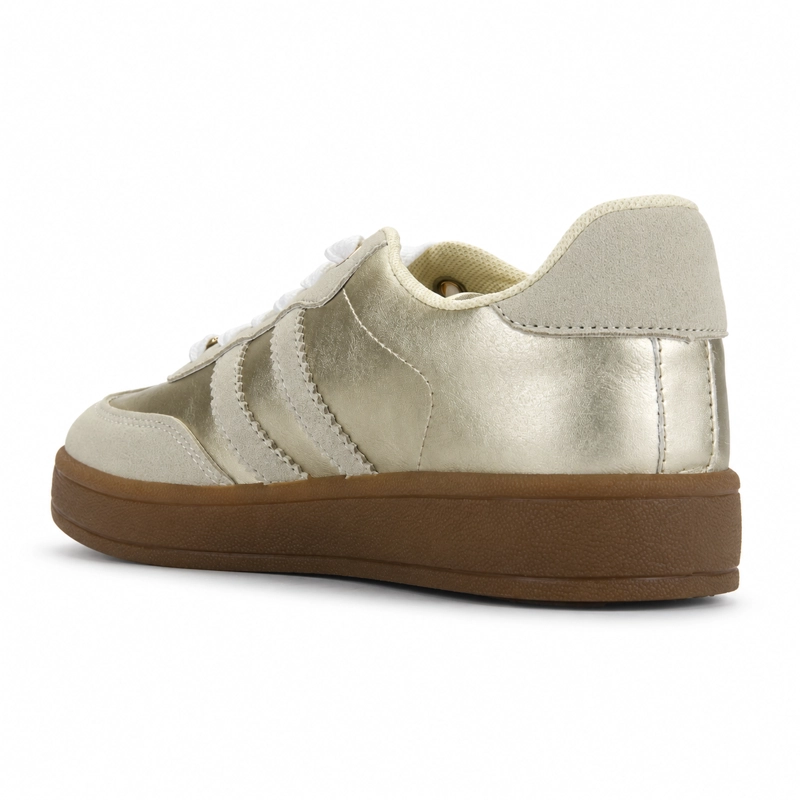 ZAPATILLA DORADO MUJER URBANO CHALADA PITA - 4