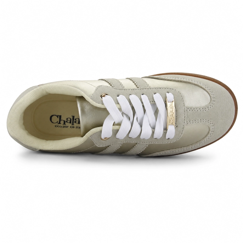 ZAPATILLA DORADO MUJER URBANO CHALADA PITA - 5