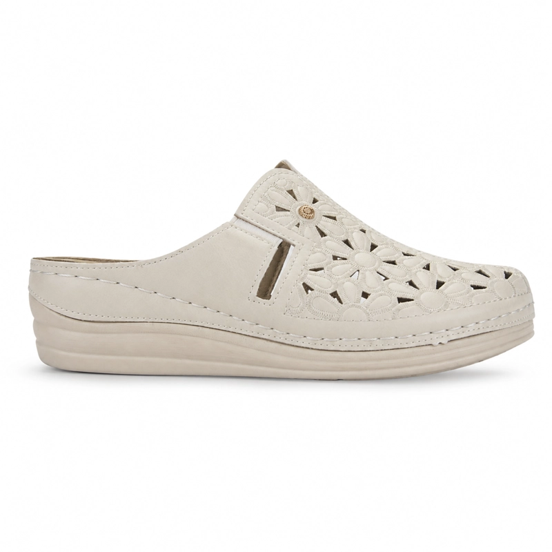 SANDALIA BEIGE MUJER CASUAL CHALADA MUSA - 1