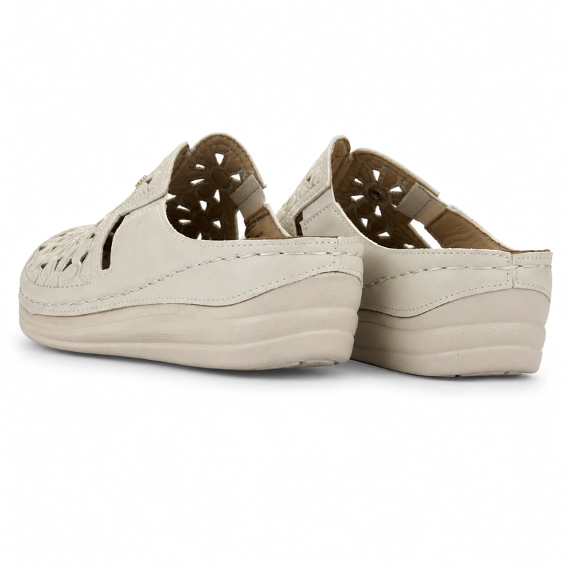 SANDALIA BEIGE MUJER CASUAL CHALADA MUSA - 6
