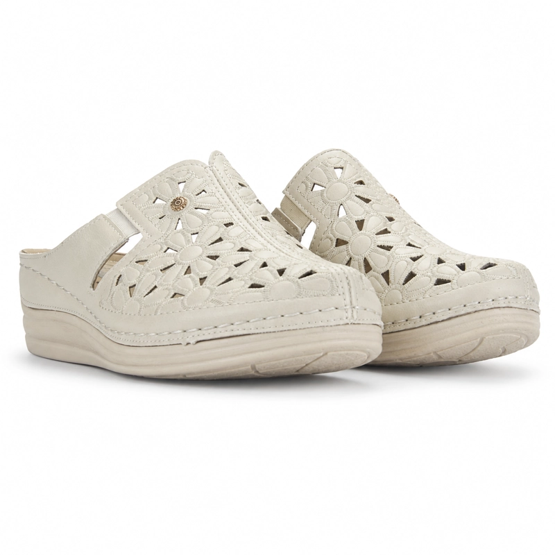 SANDALIA BEIGE MUJER CASUAL CHALADA MUSA - 7