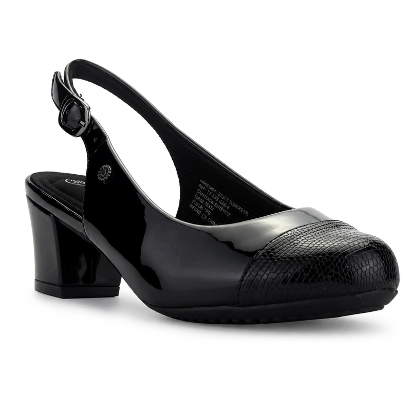 ZAPATO NEGRO MUJER CASUAL CHALADA FLEXI - 3