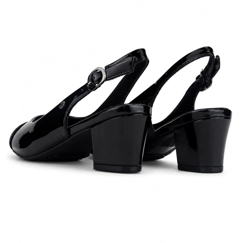 ZAPATO NEGRO MUJER CASUAL CHALADA FLEXI - 7