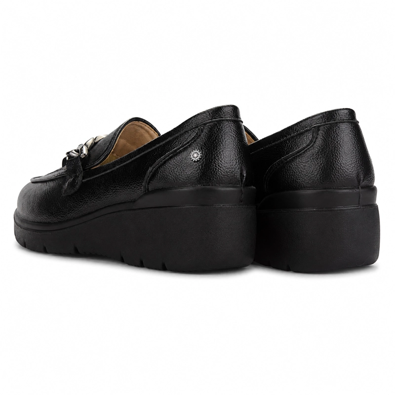 MOCASIN NEGRO MUJER CASUAL CHALADA DEZA - 6