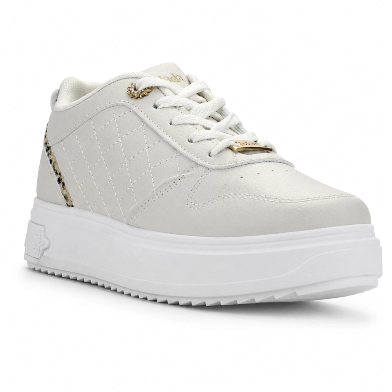 ZAPATILLA BEIGE MUJER URBANO CHALADA STAR - 3