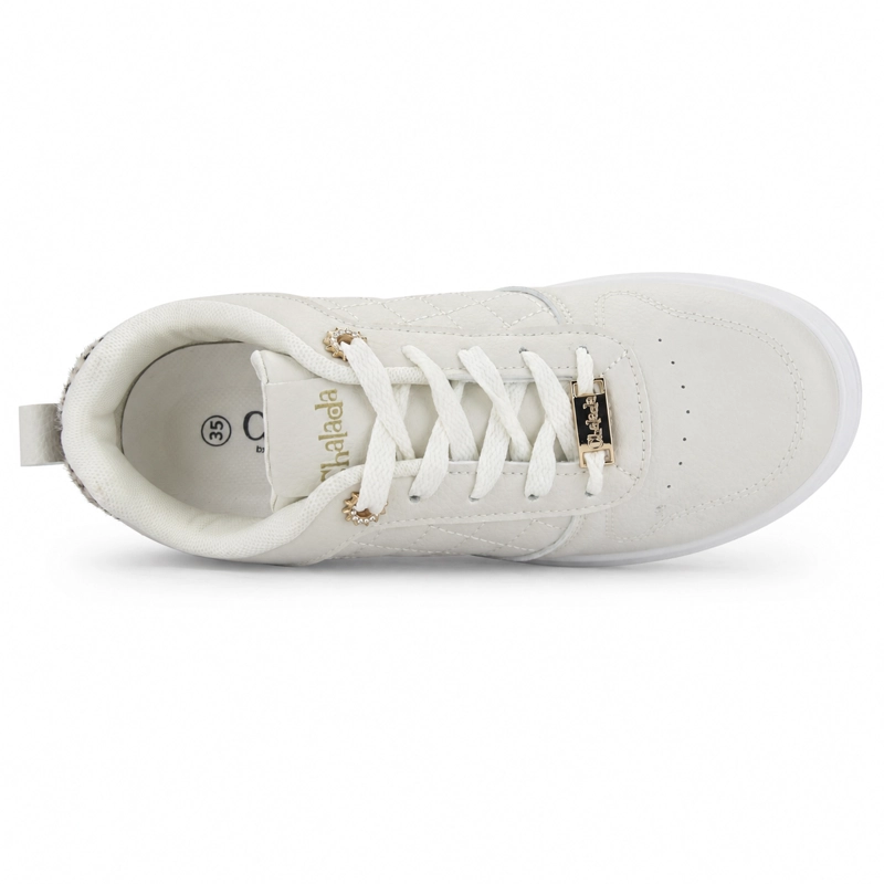 ZAPATILLA BEIGE MUJER URBANO CHALADA STAR - 5