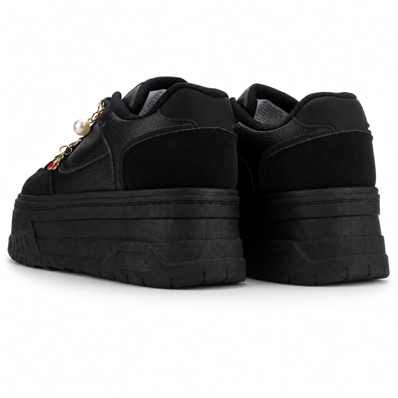 ZAPATILLA NEGRO MUJER URBANO CHALADA MOON - 8