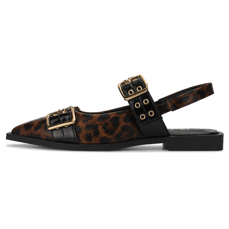 BALLERINA NEGRO MUJER CASUAL CHALADA SLIK - 2