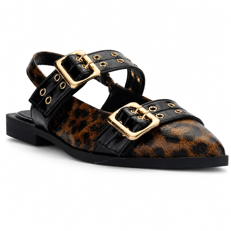 BALLERINA NEGRO MUJER CASUAL CHALADA SLIK - 4