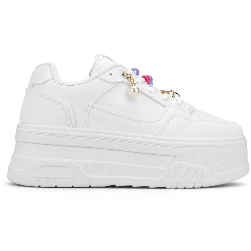 ZAPATILLA BLANCO MUJER URBANO CHALADA MOON - 1