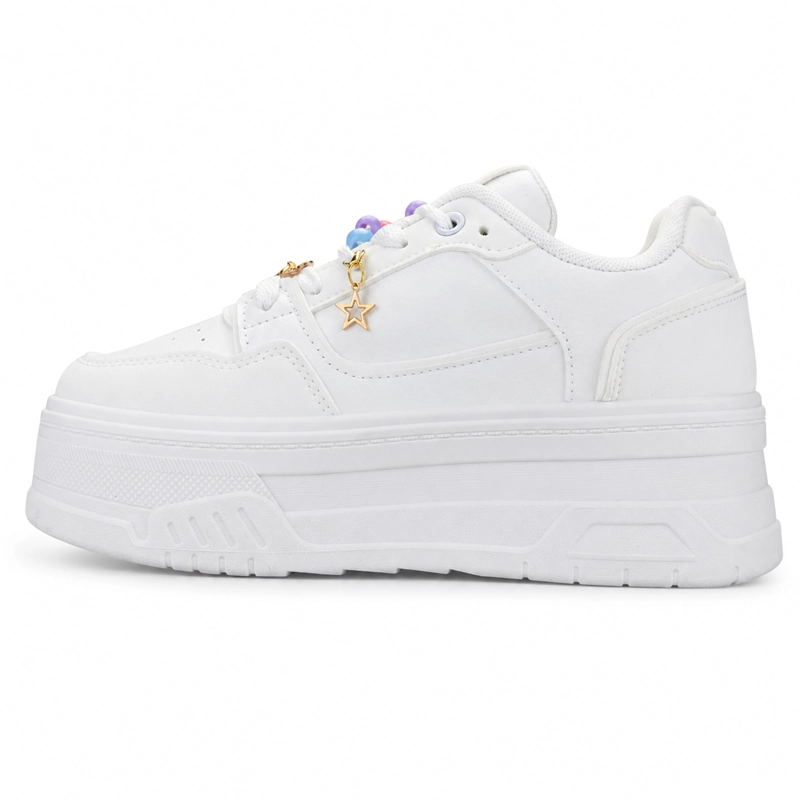 ZAPATILLA BLANCO MUJER URBANO CHALADA MOON - 2