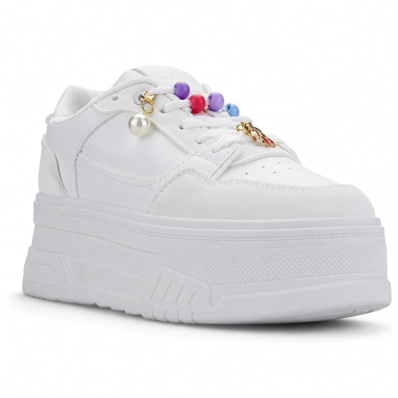ZAPATILLA BLANCO MUJER URBANO CHALADA MOON - 3