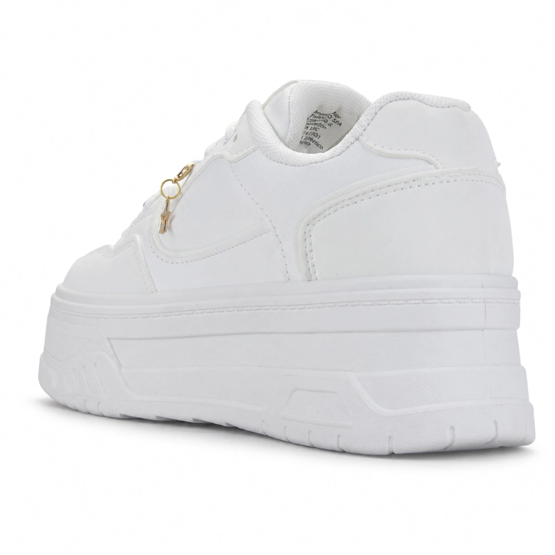 ZAPATILLA BLANCO MUJER URBANO CHALADA MOON - 4