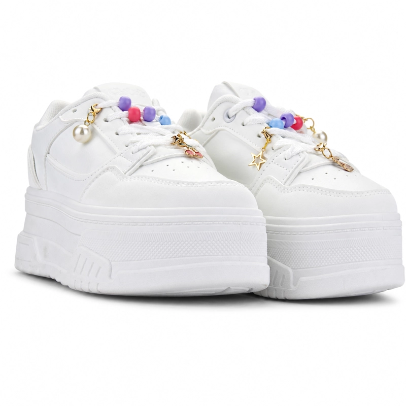 ZAPATILLA BLANCO MUJER URBANO CHALADA MOON - 7