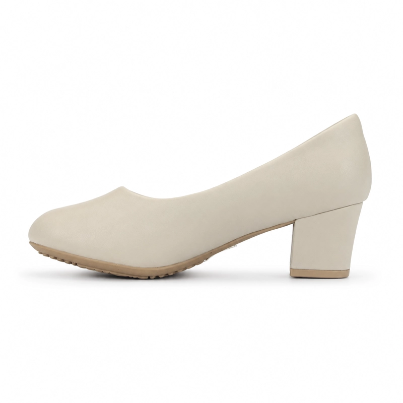 ZAPATO BEIGE MUJER CASUAL CHALADA FLEXI - 2