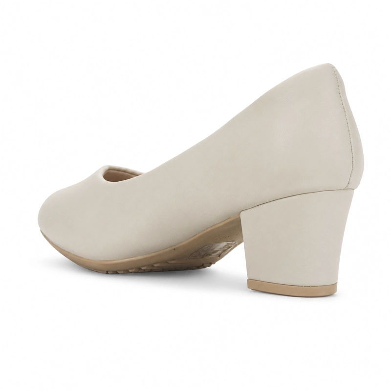ZAPATO BEIGE MUJER CASUAL CHALADA FLEXI - 4