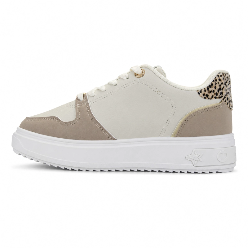 ZAPATILLA BEIGE MUJER URBANO CHALADA STAR - 2