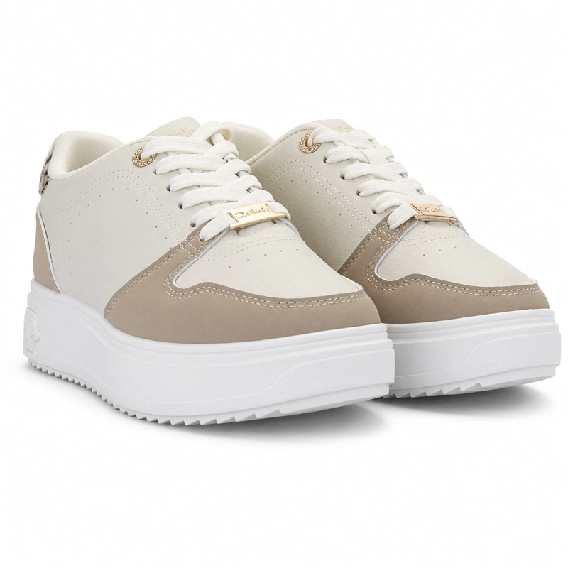 ZAPATILLA BEIGE MUJER URBANO CHALADA STAR - 6