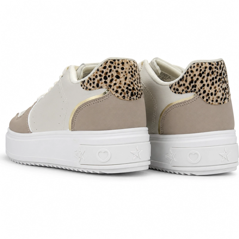 ZAPATILLA BEIGE MUJER URBANO CHALADA STAR - 7