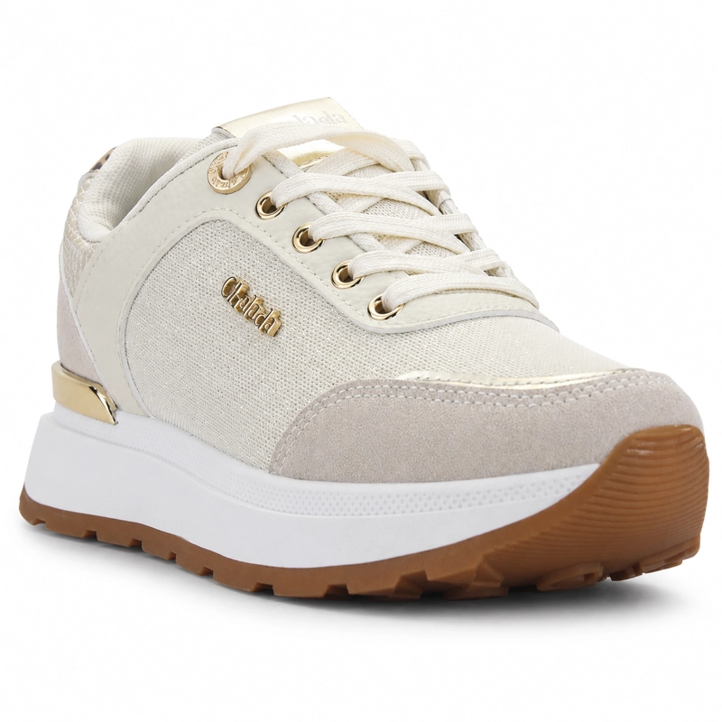 ZAPATILLA BEIGE MUJER URBANO CHALADA SURY - 3