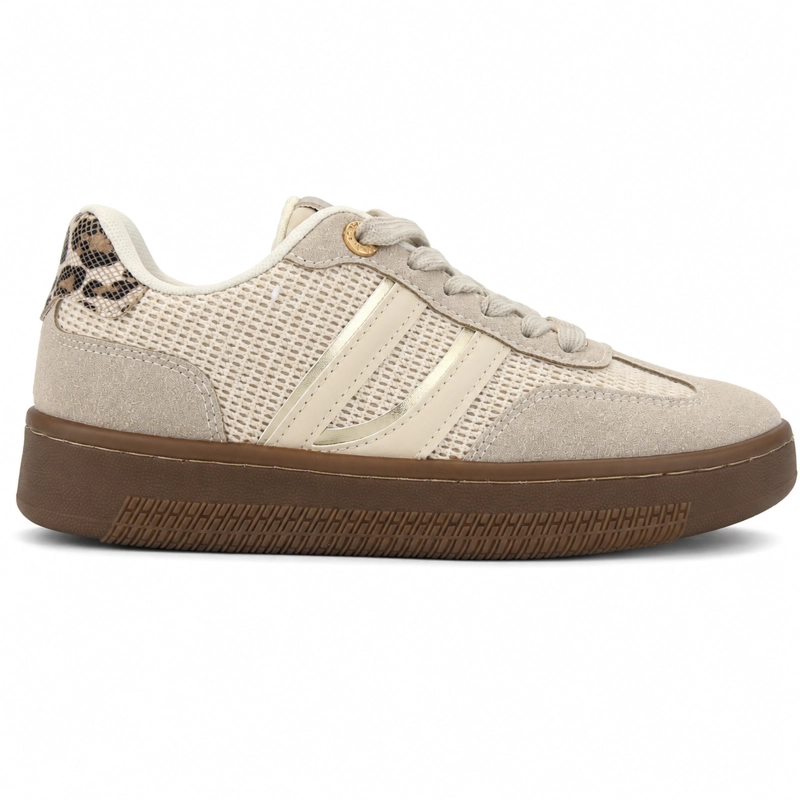 ZAPATILLA BEIGE MUJER URBANO CHALADA ANTU - 1