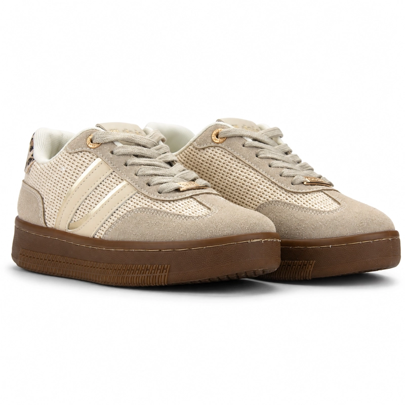 ZAPATILLA BEIGE MUJER URBANO CHALADA ANTU - 7
