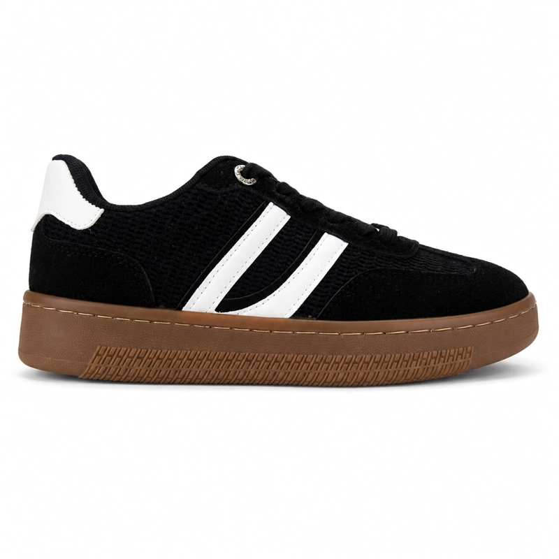 ZAPATILLA NEGRO MUJER URBANO CHALADA ANTU - 1