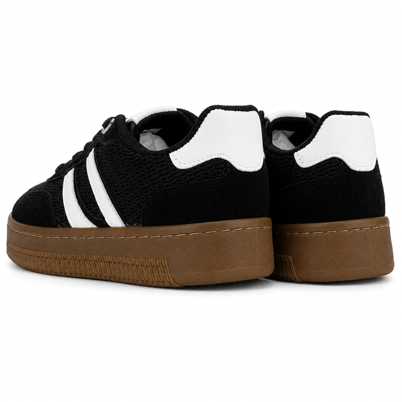 ZAPATILLA NEGRO MUJER URBANO CHALADA ANTU - 8