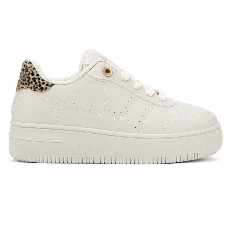 ZAPATILLA BEIGE MUJER URBANO CHALADA JOGGO - 1