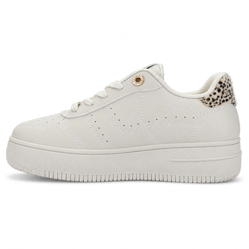 ZAPATILLA BEIGE MUJER URBANO CHALADA JOGGO - 2