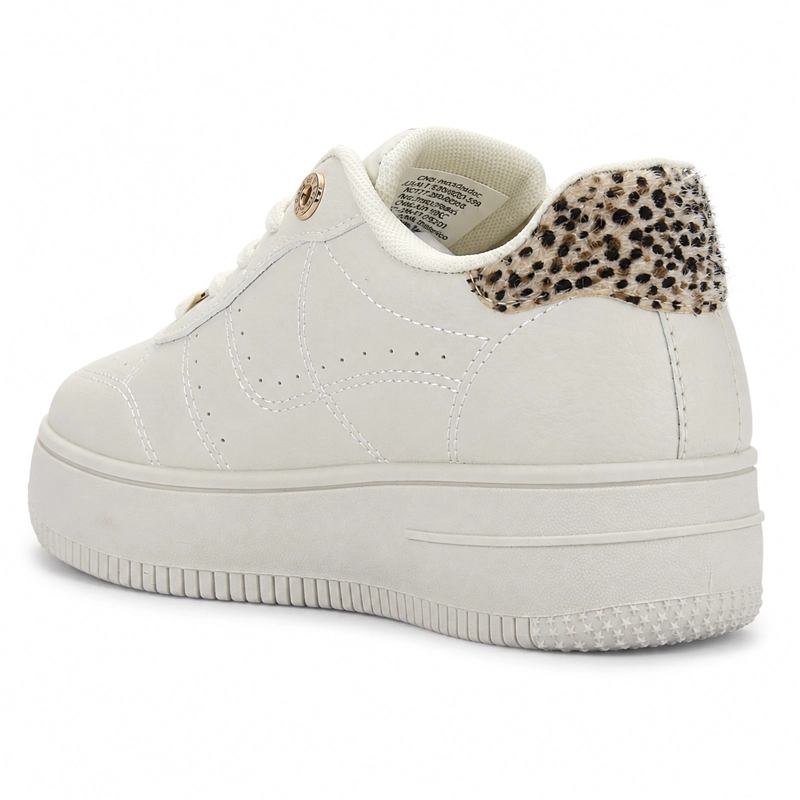 ZAPATILLA BEIGE MUJER URBANO CHALADA JOGGO - 4