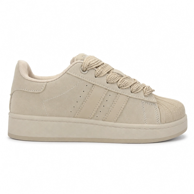 ZAPATILLA BEIGE MUJER URBANO CHALADA ANNIE - 1