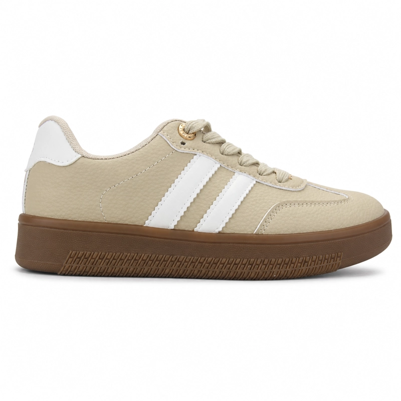 ZAPATILLA BEIGE MUJER URBANO CHALADA ANTU - 1