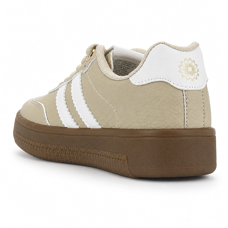 ZAPATILLA BEIGE MUJER URBANO CHALADA ANTU - 4