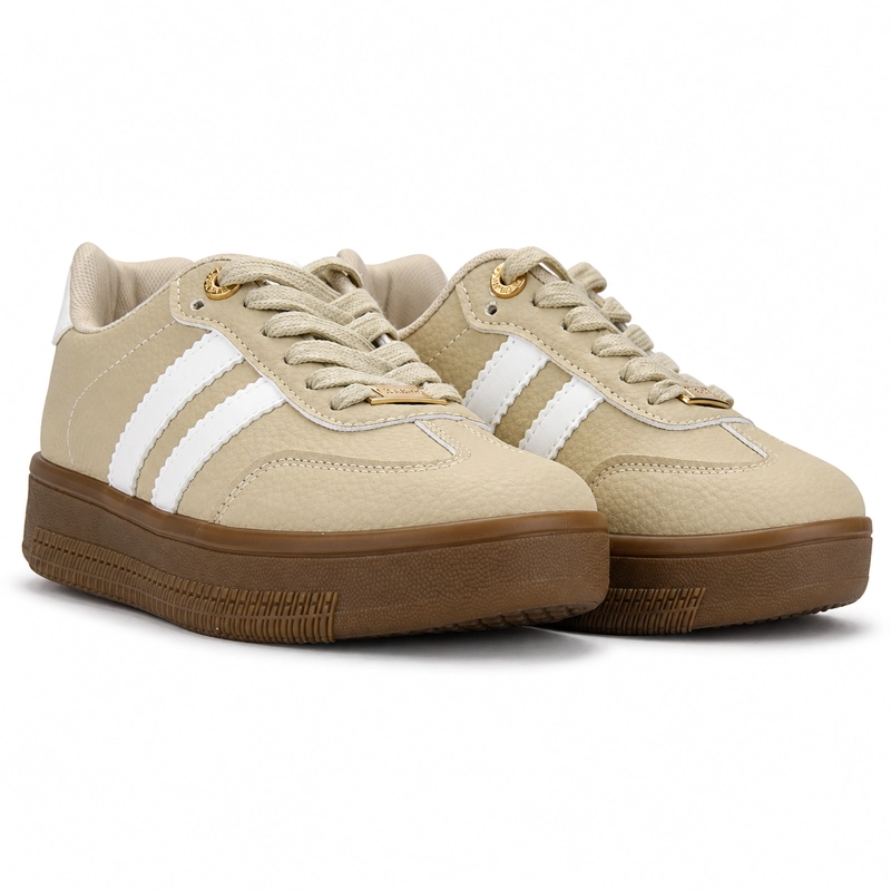 ZAPATILLA BEIGE MUJER URBANO CHALADA ANTU - 7