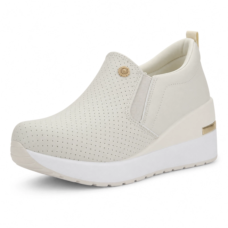 ZAPATILLA BEIGE MUJER URBANO CHALADA BOLKI - 3