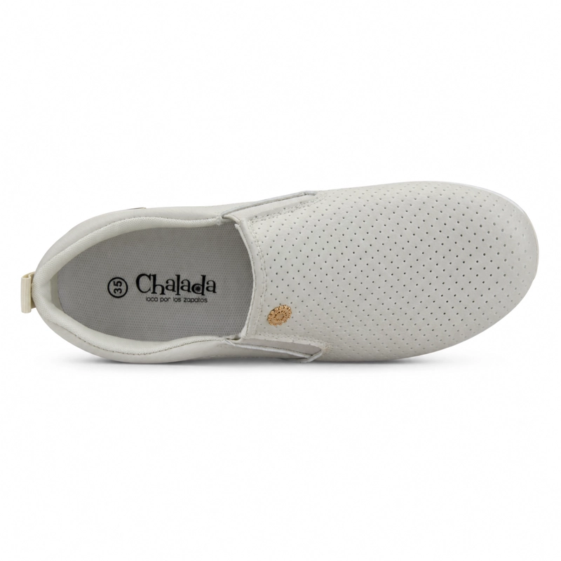 ZAPATILLA BEIGE MUJER URBANO CHALADA BOLKI - 5