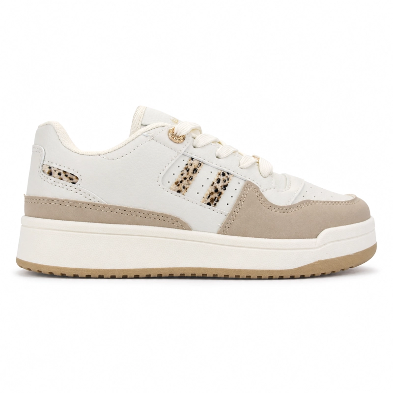 ZAPATILLA BEIGE MUJER URBANO CHALADA JUVE - 1