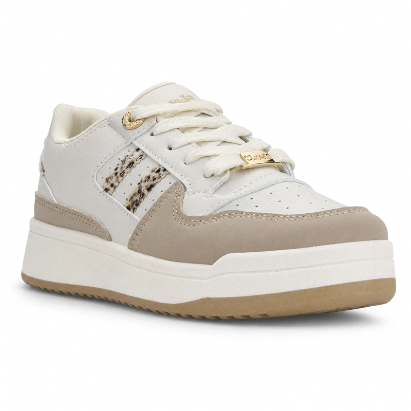 ZAPATILLA BEIGE MUJER URBANO CHALADA JUVE - 3