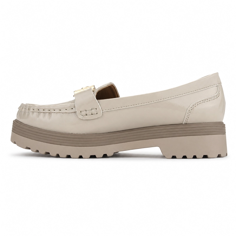 MOCASIN BEIGE MUJER CASUAL CHALADA GRAND - 2