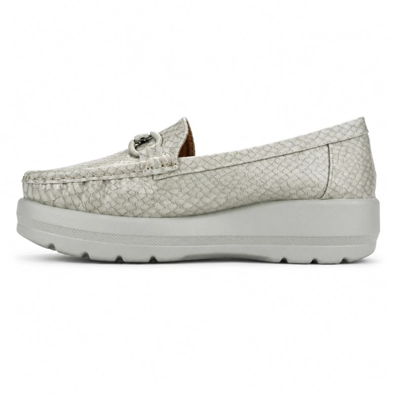 MOCASIN BEIGE MUJER CASUAL CHALADA CANDA - 2