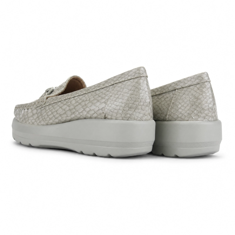 MOCASIN BEIGE MUJER CASUAL CHALADA CANDA - 7