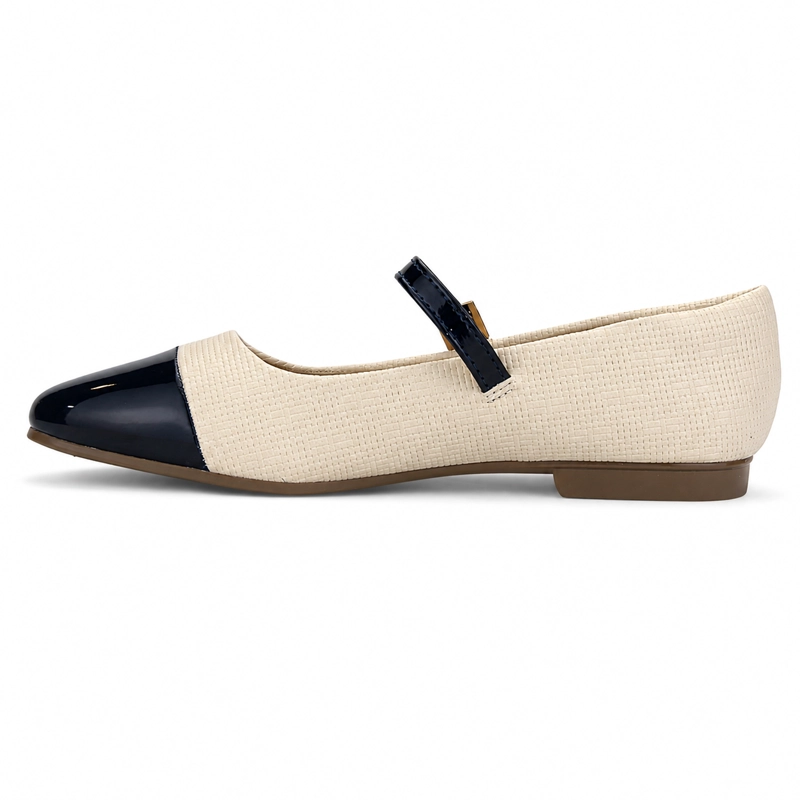 BALLERINA BEIGE MUJER CASUAL CHALADA NAZZER - 2