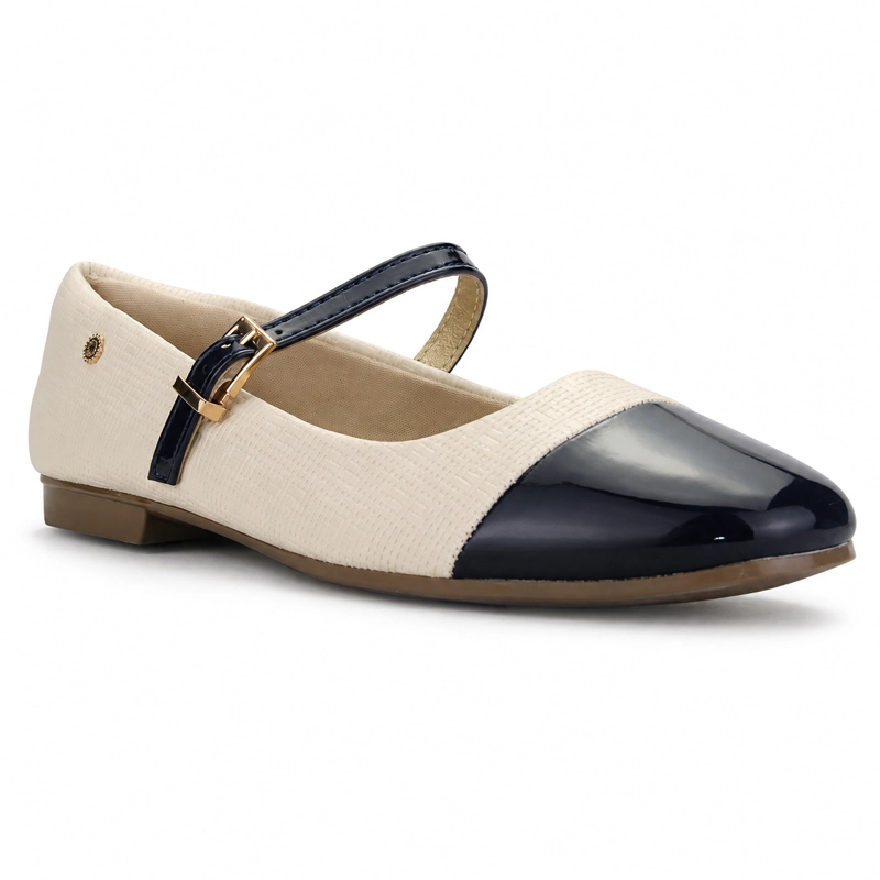 BALLERINA BEIGE MUJER CASUAL CHALADA NAZZER - 3