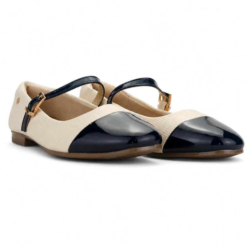 BALLERINA BEIGE MUJER CASUAL CHALADA NAZZER - 6