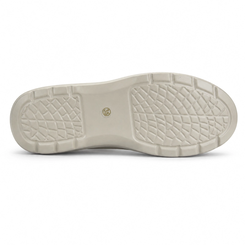 MOCASIN DORADO MUJER CASUAL CHALADA CANDA - 6