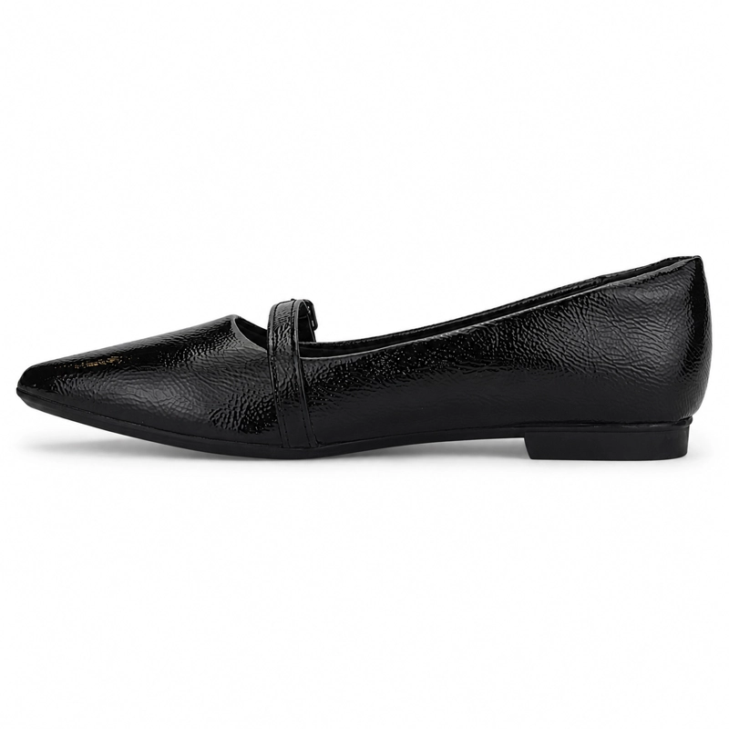 BALLERINA NEGRO MUJER CASUAL CHALADA MERCNEW - 2