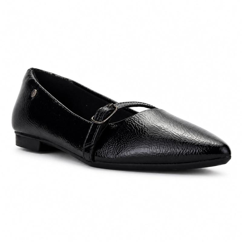 BALLERINA NEGRO MUJER CASUAL CHALADA MERCNEW - 3